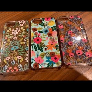 Rifle Paper Co. iPhone 7 cases (3 pack)